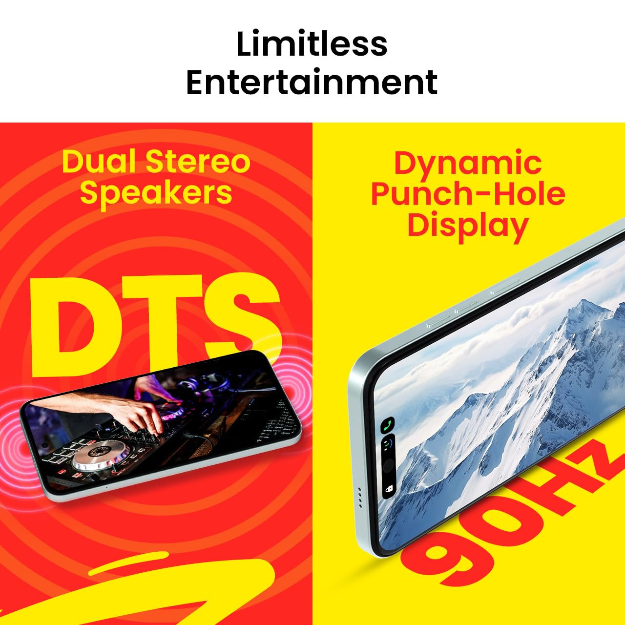 Tecno POP 9 Magic Skin Green 3GB64GB Indias 1st Mediatek G50 IP54 Rated IR Remote Dual Speaker with DTS 36 Month Lag Free Fluency 15W Fast Charging Support 5000 mAh Battery