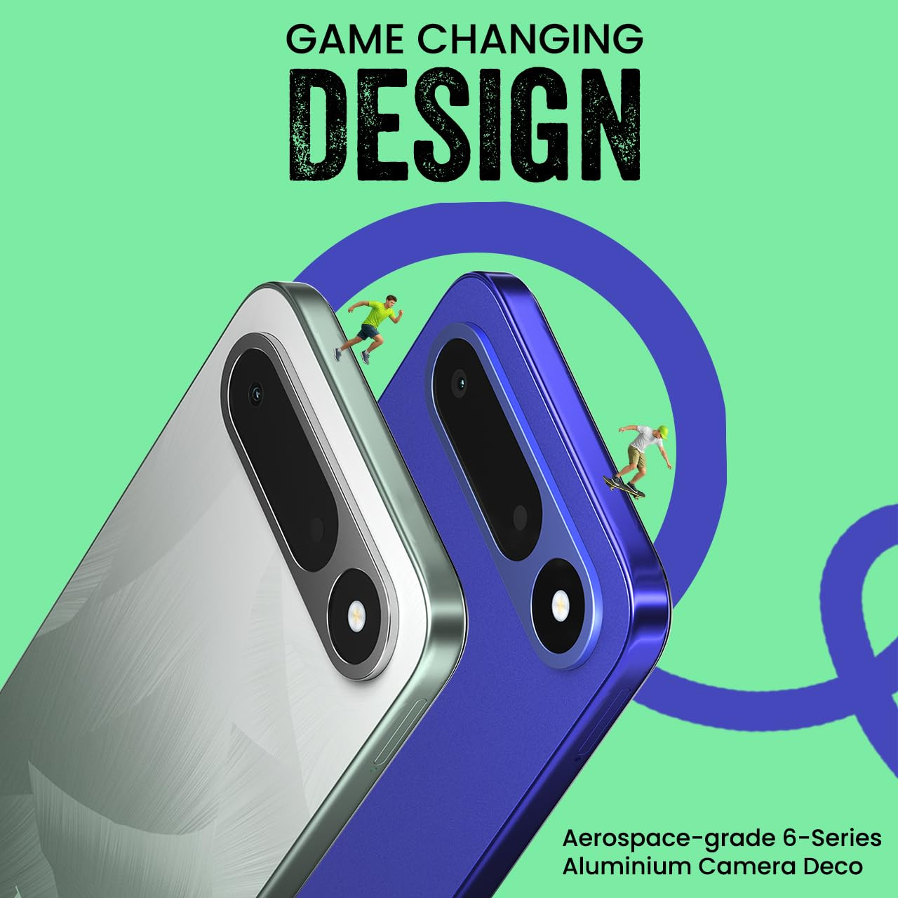 Tecno POP X 5G Ripple Green 4GB128GB  6500mAh45W Fast Charger  IP64 Pro  MIL-STD 810H Protection  Upto 18GB RAM  Fastest 8X Network Speed with URSP  120Hz Smooth Display  50MP Camera
