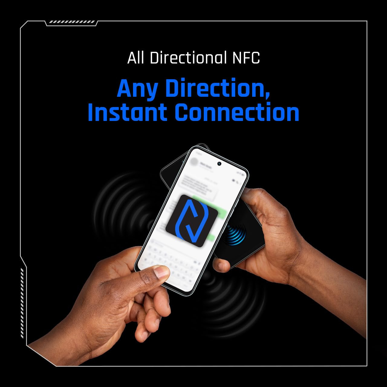 TECNO POVA 6 NEO 5G Midnight Shadow 6GB128GB Advanced AI Features 108MP Ultra Clear AI Camera D6300 Powerful Processor 5 Year Lag Free Fluency 5000 mAh Battery InBuilt Infrared and NFC