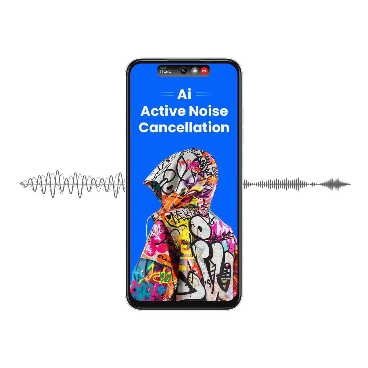 TECNO Spark GO 1 Glittery White 4GB64GB 4 Years Lag Free Fluency 667 120Hz Smooth Display 8GB Bigger RAM in-Built Infrared Remote Dual Speakers with DTS AI Call Noise Reduction