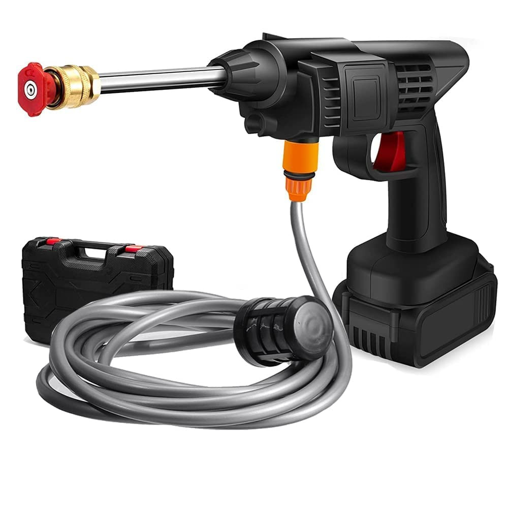 Image of The Venti 48V Portable Pressure Washer with,Rechargeable|Cordless Pressure Washer Gun|Handheld Pressure Washer for Car|Car Washer Gun (Type 1- Single Battery)