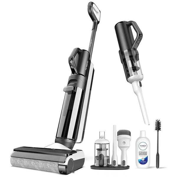 Image of Tineco S5 Combo Cordless Vacuum Cleaner, Wet &amp; Dry Automatic Floor Washer &amp; Handheld Cordless Vacuum for all Corners of Home, With LCD Display, Smart App &amp; Voice Control