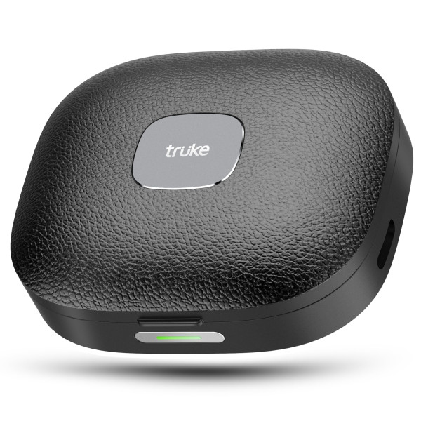 Image of truke Mega 9 New Launch True Wireless in Ear Earbuds W/ 24-Bit Lossless Spatial Audio, 70H Battery Fast Charge Ear Buds, Leather Finish, 13mm Speakers TWS, 40ms Ultra Low Latency, 4Mics ENC