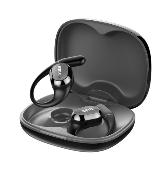 Image of truke Newly Launched Buds Liberty Open Ear Wireless Earbuds with 360Spatial™ Audio Experience, 16mm Beryllium Speaker, 60H Playtime, Quad Mic for Crystal-Clear Calls, Fast Charging, BT5.4