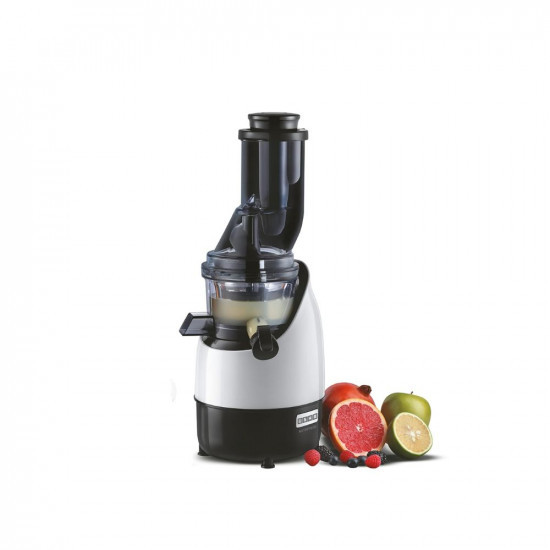 USHA Cpj 382F Nutripress Cold Press Juicer with Full Mouth Feeding Tube 200 Watts Black White 200 Watt