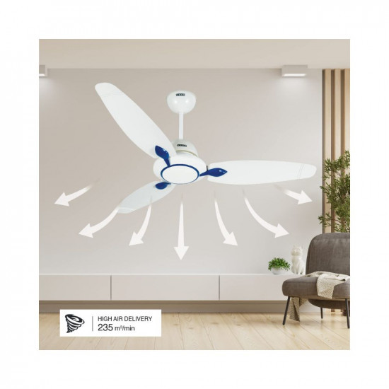 USHA Onio Rho Beta 1200MM BLDC 5 Star Energy Efflicient Dust Oil Resistant Ceiling Fan