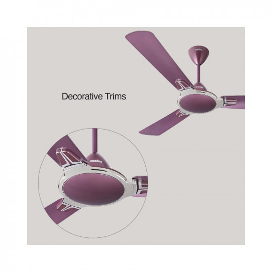 USHA Striker Platinum 1200mm Energy Saving High Speed Scratch  Dust Resistant Decorative Ceiling Fan