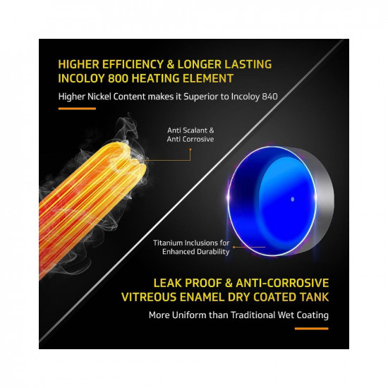 V-Guard Divino 5 Star Rated 10 Litre Storage Water Heater Geyser with Advanced 4 Level Safety White