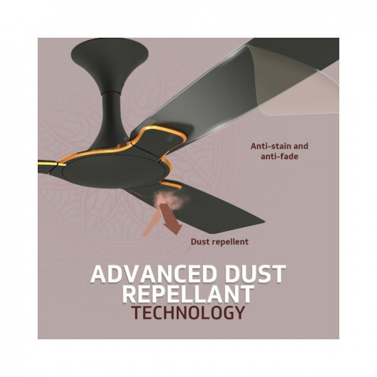 V-Guard Exado Prime AS Designer Ceiling Fan For Home Corrosion Rust Resistance