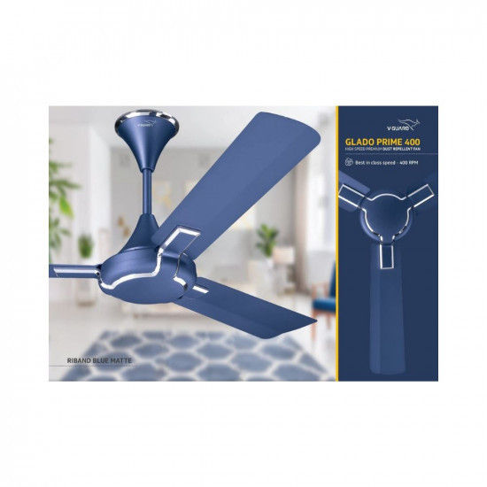 V-Guard Glado 400 1200 mm 3 Blade Ceiling Fan 1200 mm 3 Blade Ceiling Fan