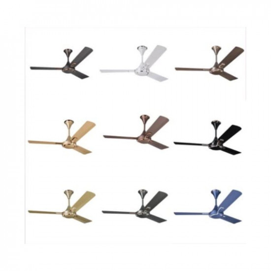 V-Guard GLADO PRIME 400 12 M Sweep Rose Glow 400 Rpm Silent Operation 3 Blade Ceiling Fan