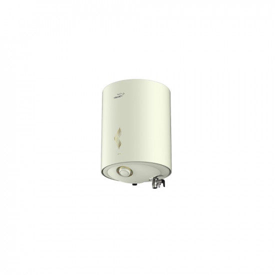 V-Guard Victo 25 Litre Water Heater with Free PAN India Installation Free Inlet Outlet Connection Pipes BEE 5 Star Rated White 25 Litre