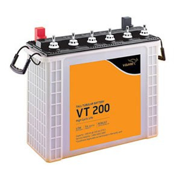 Image of V-Guard Vt200 200Ah Tall Tubular Inverter Battery