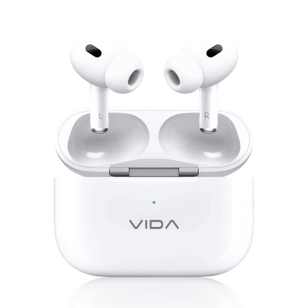 Image of vida Beats Go - White | 13mm Dynamic Drivers | Dual Speaker | 40H Battery | Bluetooth 5.4 | Type-C Fast Charging | Touch Control | Made in India