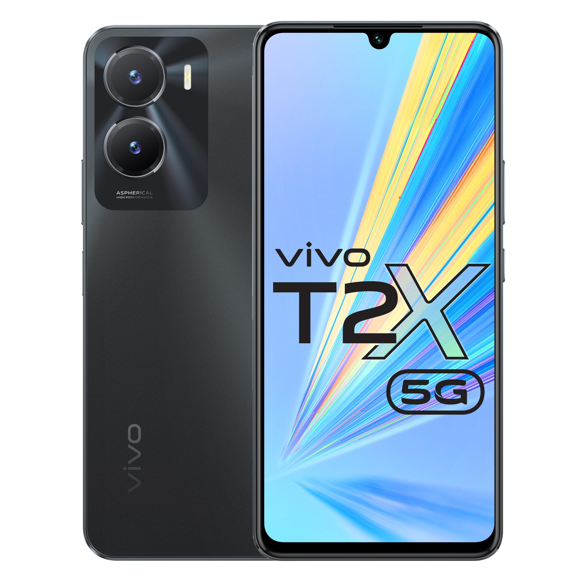Vivo T2x 5G Glimmer Black 128 GB 8 GB RAM