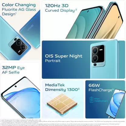 vivo V25 Pro 5G Sailing Blue 128 GB 8 GB RAM