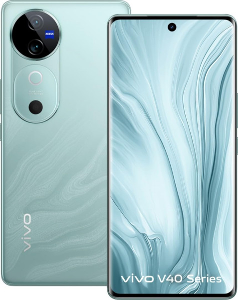 Image of Vivo V40 5G Smartphone (Ganges Blue, 8GB RAM, 128GB Storage)