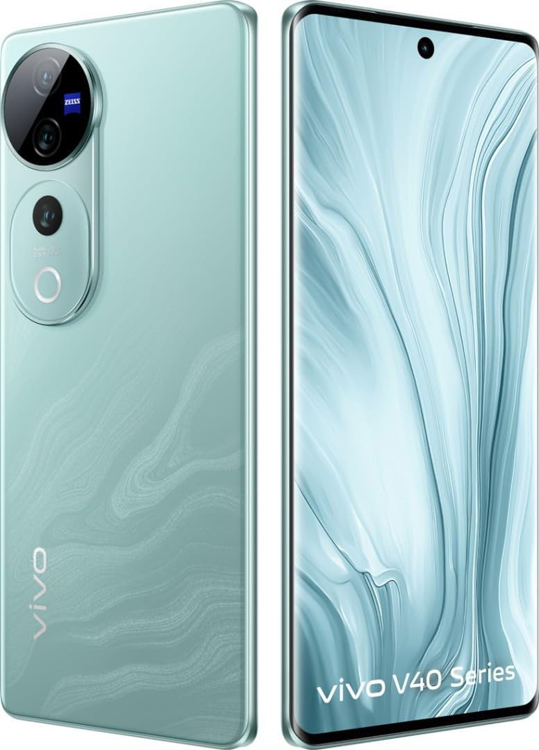 vivo V40 Pro 5G Ganges Blue 12GB RAM 512GB Storage Mediatek Dimensity 9200 Processor AMOLED Display Dual Nano-SIM 5500mAh Battery