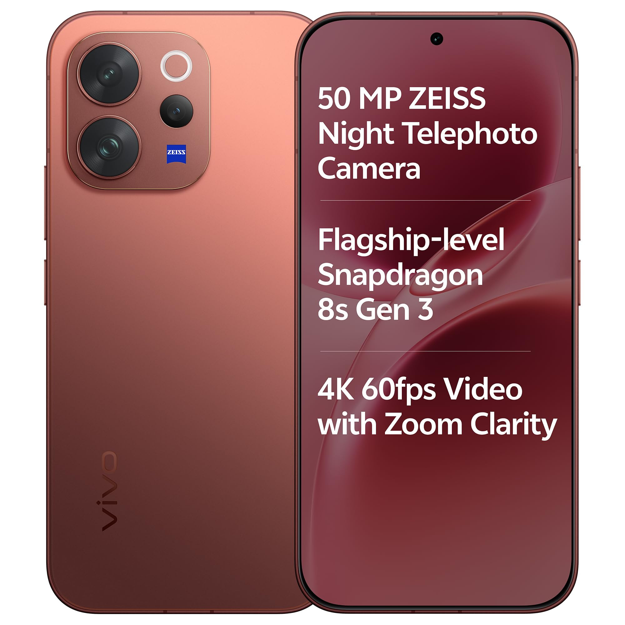 vivo V70 Elite 5G Passion Red 8GB RAM 256GB Storage with No Cost EMIAdditional Exchange Offers