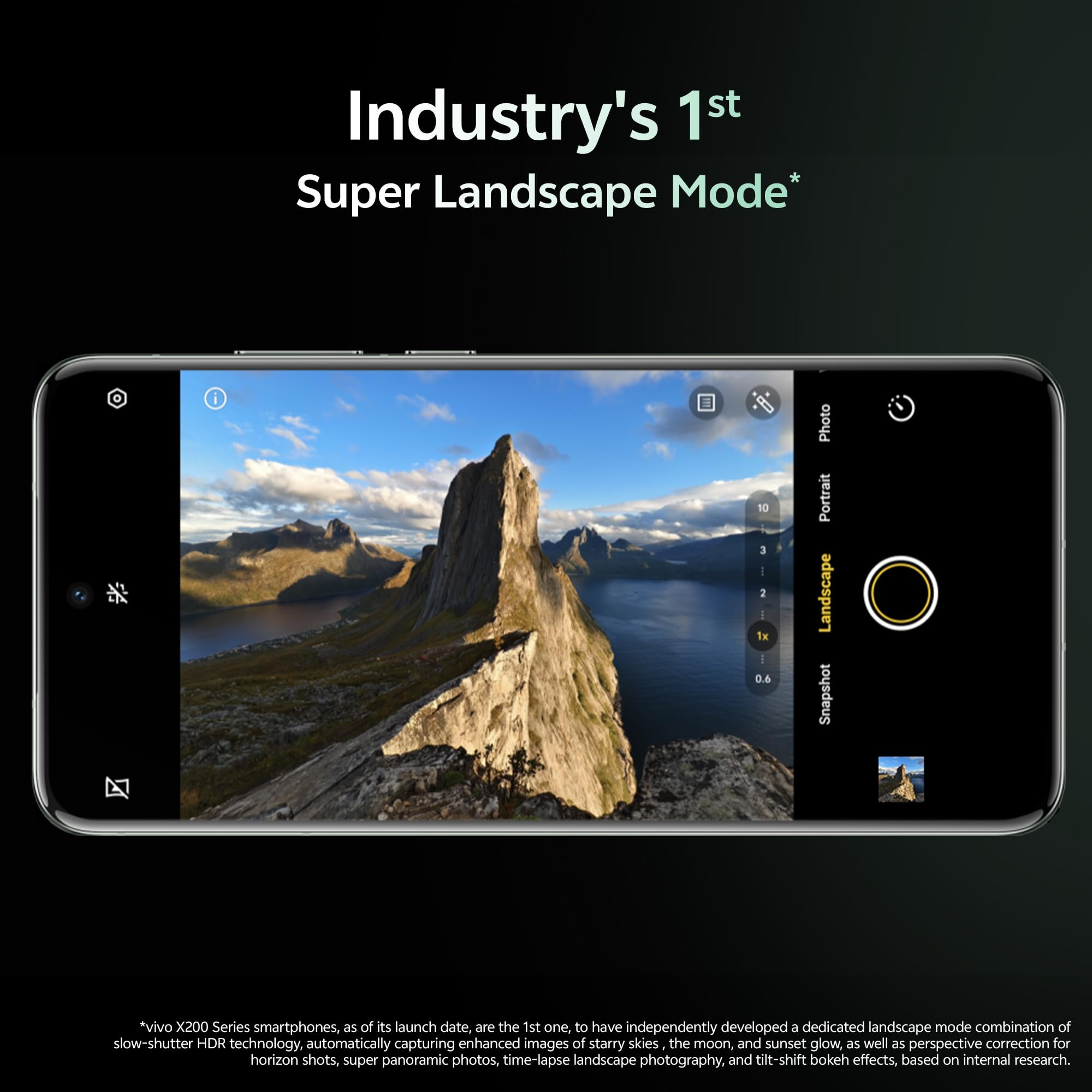 Vivo X200 5G Cosmos Black 12GB RAM 256GB Storage with No Cost EMIAdditional Exchange Offers