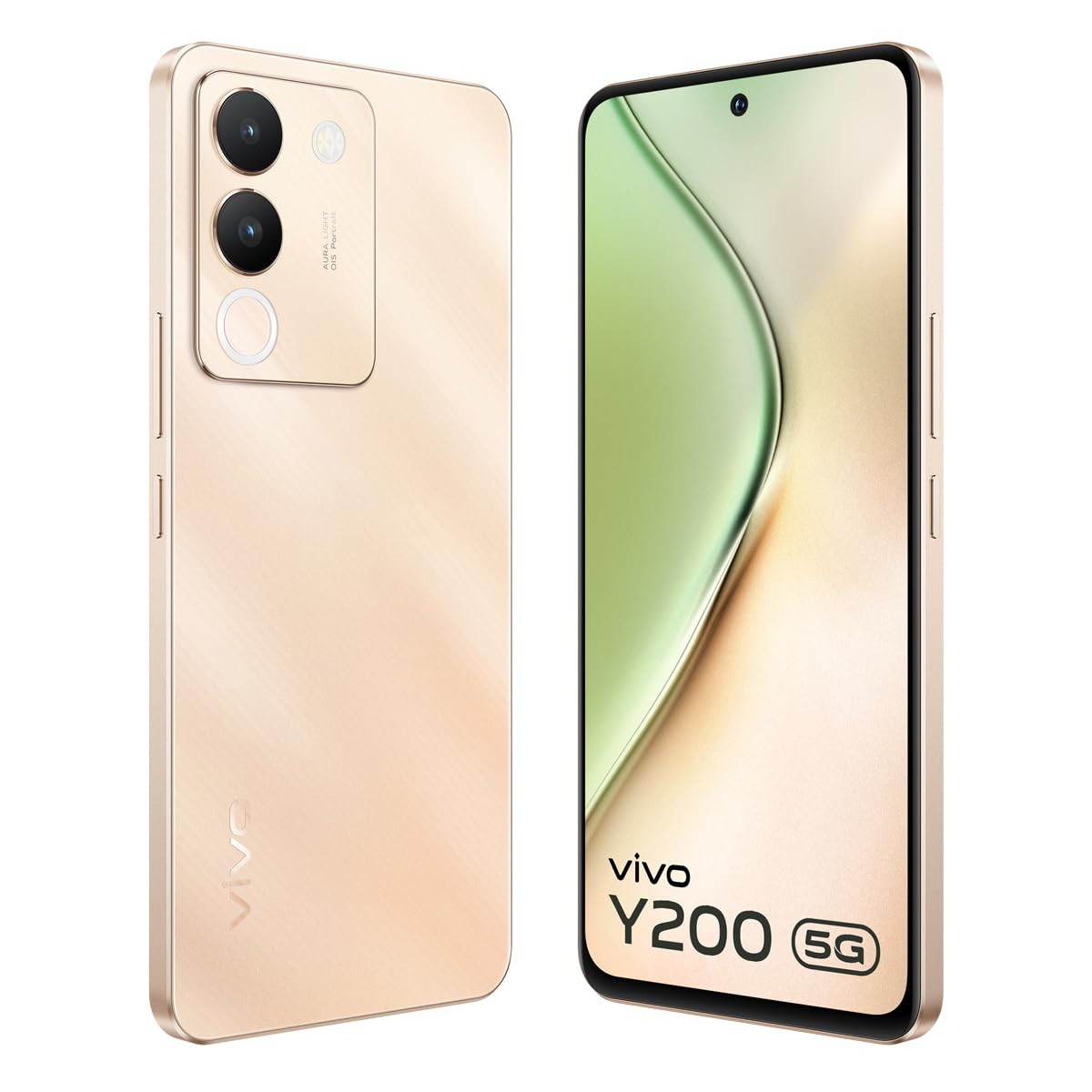 Vivo Y200 5G Desert Gold 8GB RAM 256GB Storage with No Cost EMIAdditional Exchange Offers
