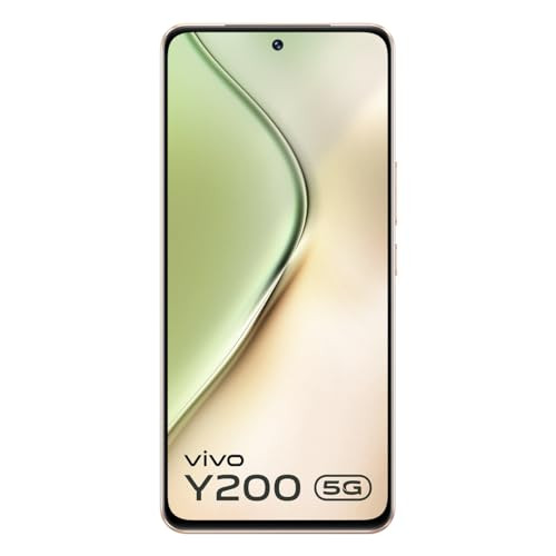 Vivo Y200 5G Desert Gold 8GB RAM 256GB Storage with No Cost EMIAdditional Exchange Offers
