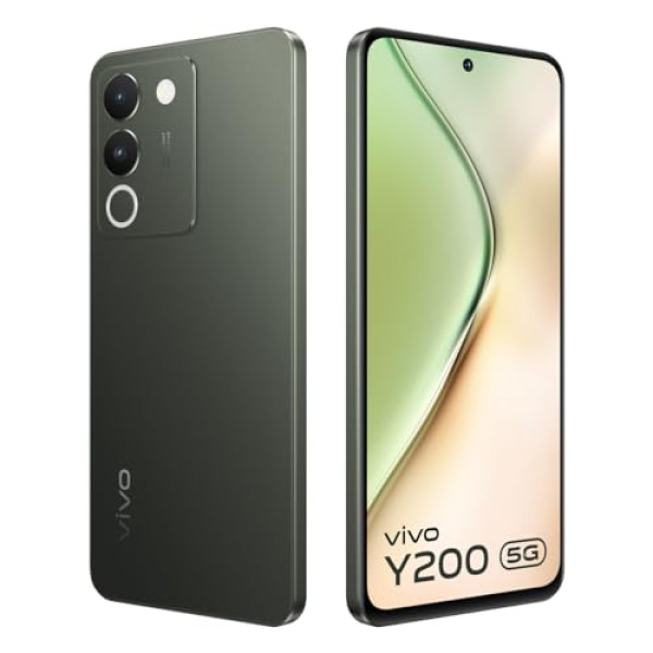 Image of Vivo Y200 5G Mobile (Jungle Green, 8GB RAM, 256GB Storage) with No Cost EMI/Additional Exchange Offers