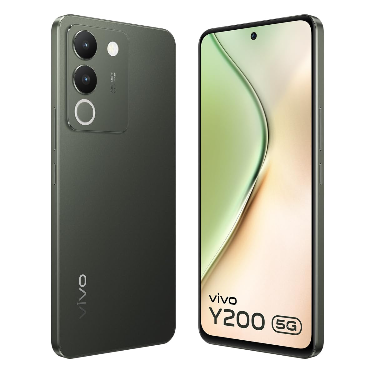 Vivo Y200 5G Mobile Jungle Green 8GB RAM 256GB Storage with No Cost EMIAdditional Exchange Offers