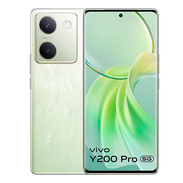 Image of Vivo Y200 Pro 5G (Silk Green, 8GB RAM, 128GB Storage) Without Offers