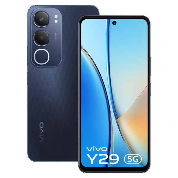 Image of Vivo Y29 5G (Diamond Black, 6GB RAM, 128GB Storage) with No Cost EMI/Additional Exchange Offers