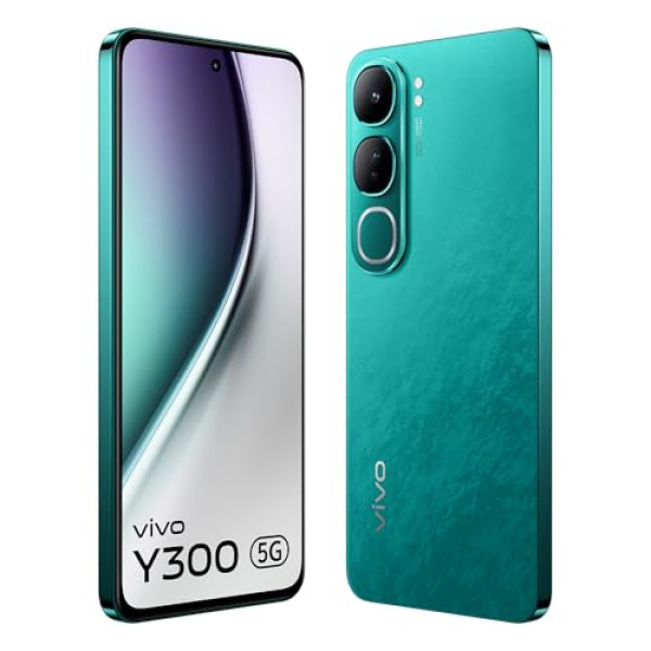 Image of Vivo Y300 5G (Emerald Green, 8GB RAM, 128GB Storage) with No Cost EMI/Additional Exchange Offers