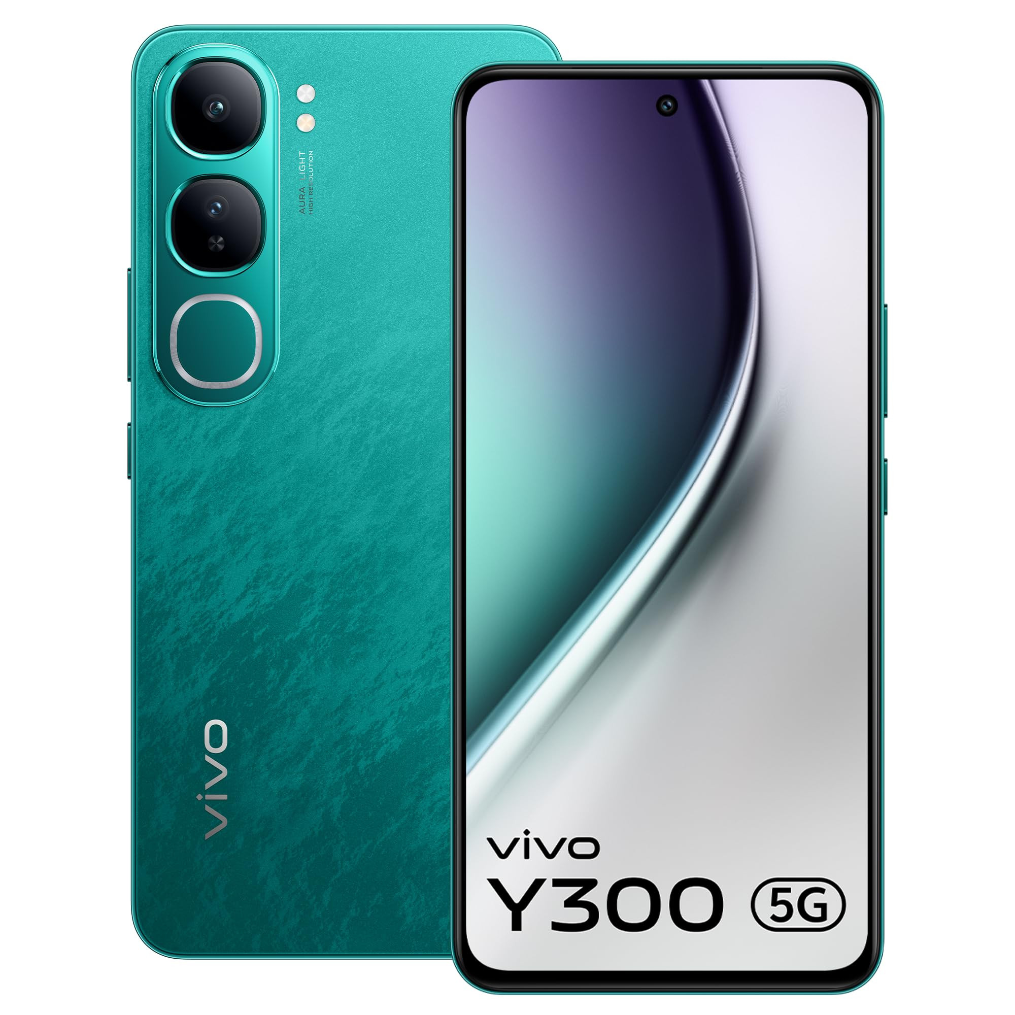 Vivo Y300 5G Emerald Green 8GB RAM 128GB Storage with No Cost EMIAdditional Exchange Offers