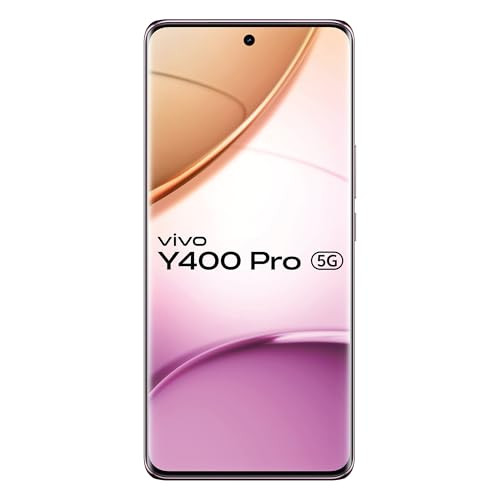 Vivo Y400 Pro 5G Nebula Purple 8GB RAM 256GB Storage with No Cost EMIAdditional Exchange Offers
