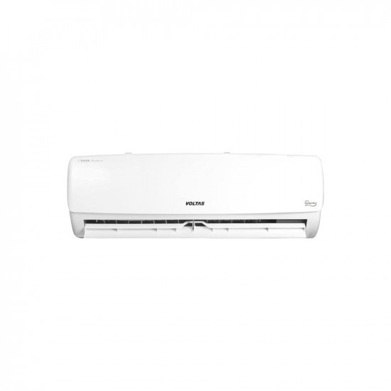 Voltas 1 Ton 3 Star Fixed Speed Split AC Copper LED Display Anti-dust Filter 2023 Model 123 Vectra Elegant White
