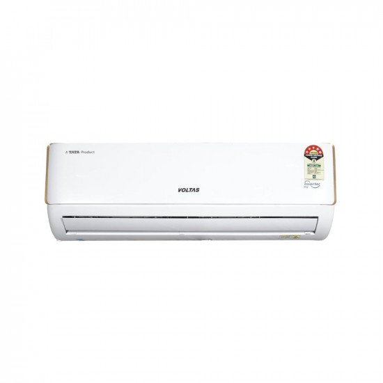 Voltas 15 Ton 5 Star PureAir Inverter Split AC With 4 Way Swing Copper 6-in-1 Adjustable Mode Anti-dust Filter 2023 Model 185V Verdant Exotica White