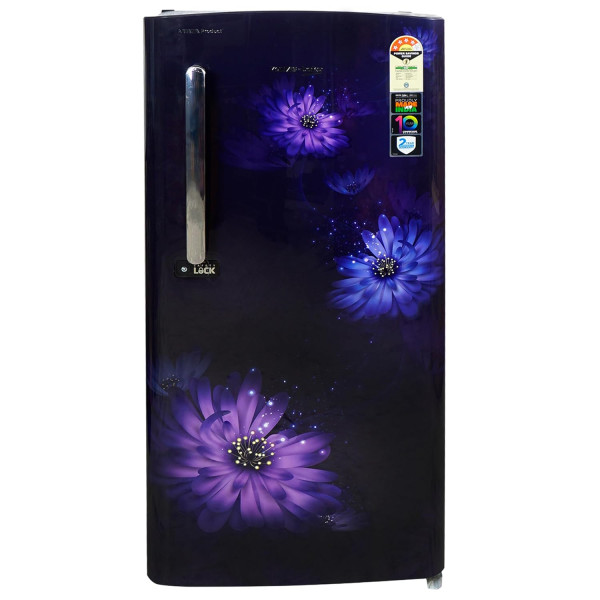Image of Voltas Beko 185 L, 4 Star, Direct Cool Single Door Refrigerator with Harvest Fresh Technology (RDC220B/W0DBE0MH000GD, Dahlia Blue)