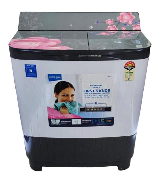Image of Voltas Beko 8.5 kg Semi Automatic Top Load Washing Machine WTT85DGRG/FLRB5