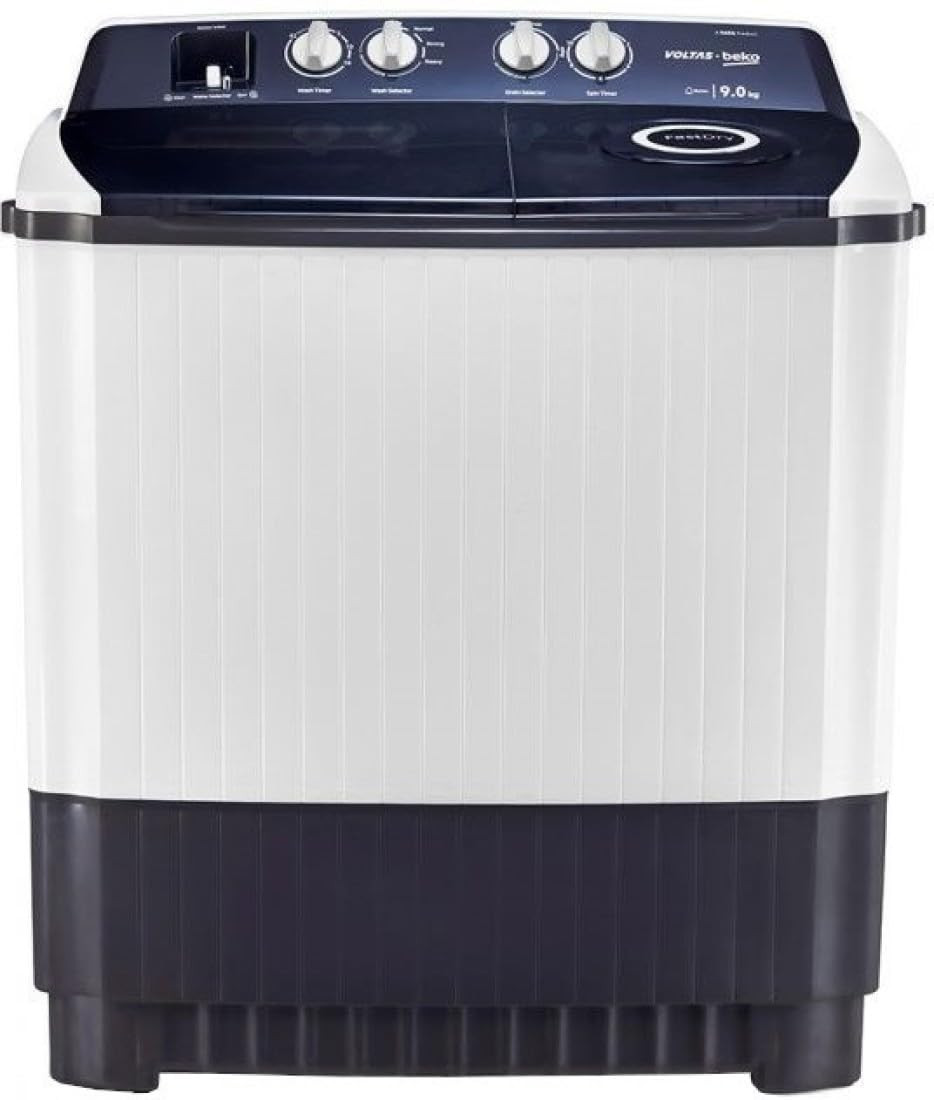 Voltas Beko 9 kg Semi Automatic Washing Machine Burgundy WTT90AGRT