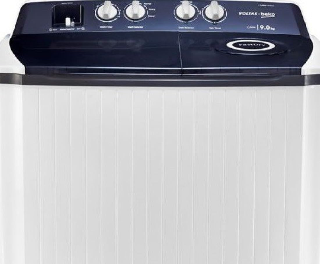 Voltas Beko 9 kg Semi Automatic Washing Machine Burgundy WTT90AGRT