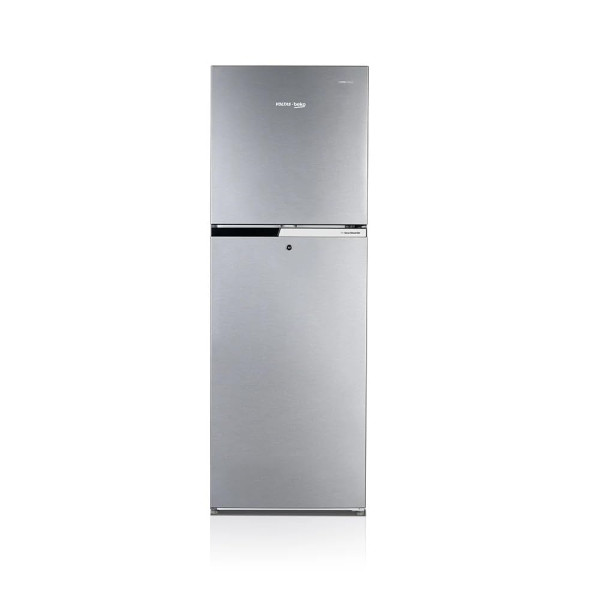 Image of Voltas Beko RFF295C/WPXIR0I0000GD 250L 3 Star Frost Free Double Door Refrigerator (Brushed Silver)