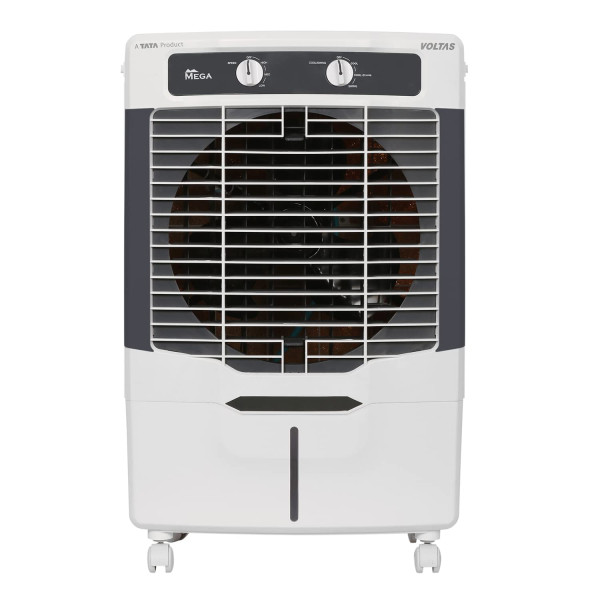 Image of Voltas Mega 70, Wood Wool Pad, 70L Air Cooler, Inverter-Compatible, Honeycomb Pads, 3-Speed Settings