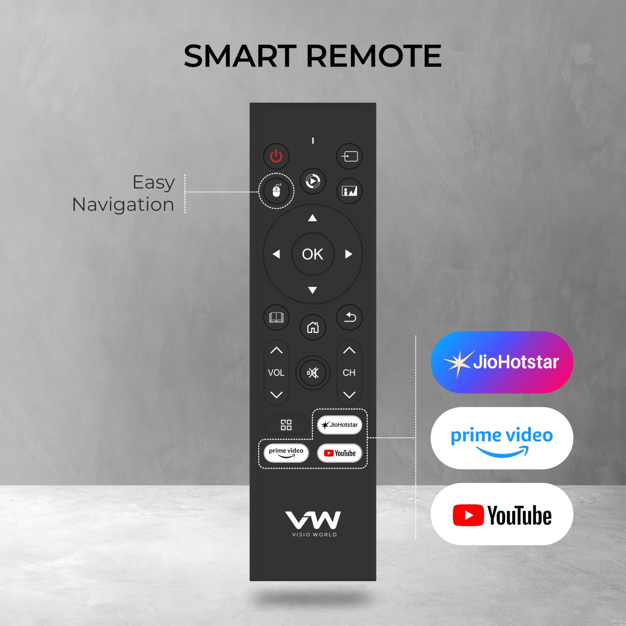 VW 80 cm 32 inches Spectra Series HD Ready Smart QLED Android TV VW32AQ3