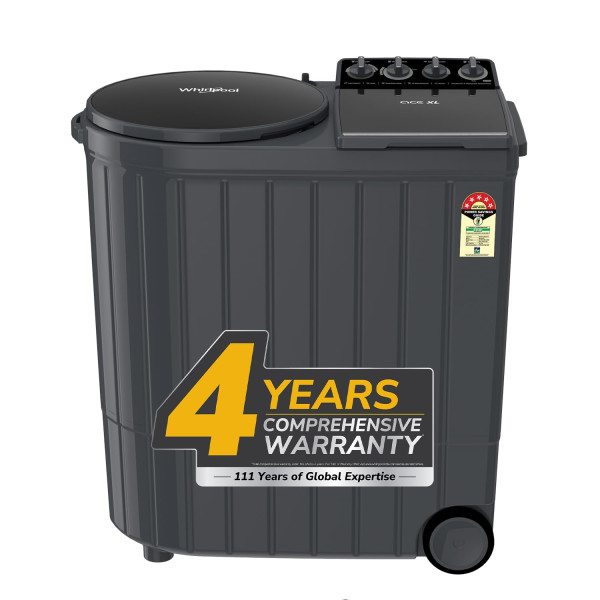 Image of Whirlpool 11Kg Semi-Automatic Top Loading Washing Machine (Ace XL 11, Graphite Grey (10YR)