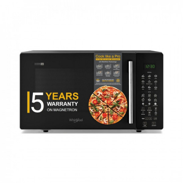 Image of Whirlpool 24 L Convection Microwave Oven (MAGICOOK PRO 26CE BLACK, WHL7JBlack)