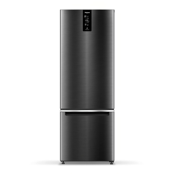 Image of Whirlpool 312 L 3 Star IntelliFresh Convertible Inverter Frost Free Double Door Refrigerator (IFPRO BM INV CNV 370 Steel onyx-Z, 3s, 2023 Model)