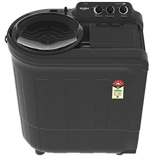Whirlpool 75kg Semi-automatic Top Loading Washing Machine ACE 75 SUPER SOAK GREY DAZZLE 10 YR