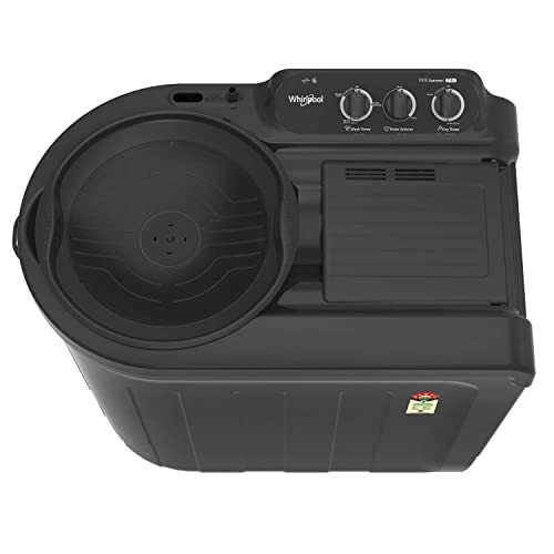 Whirlpool 75kg Semi-automatic Top Loading Washing Machine ACE 75 SUPER SOAK GREY DAZZLE 10 YR