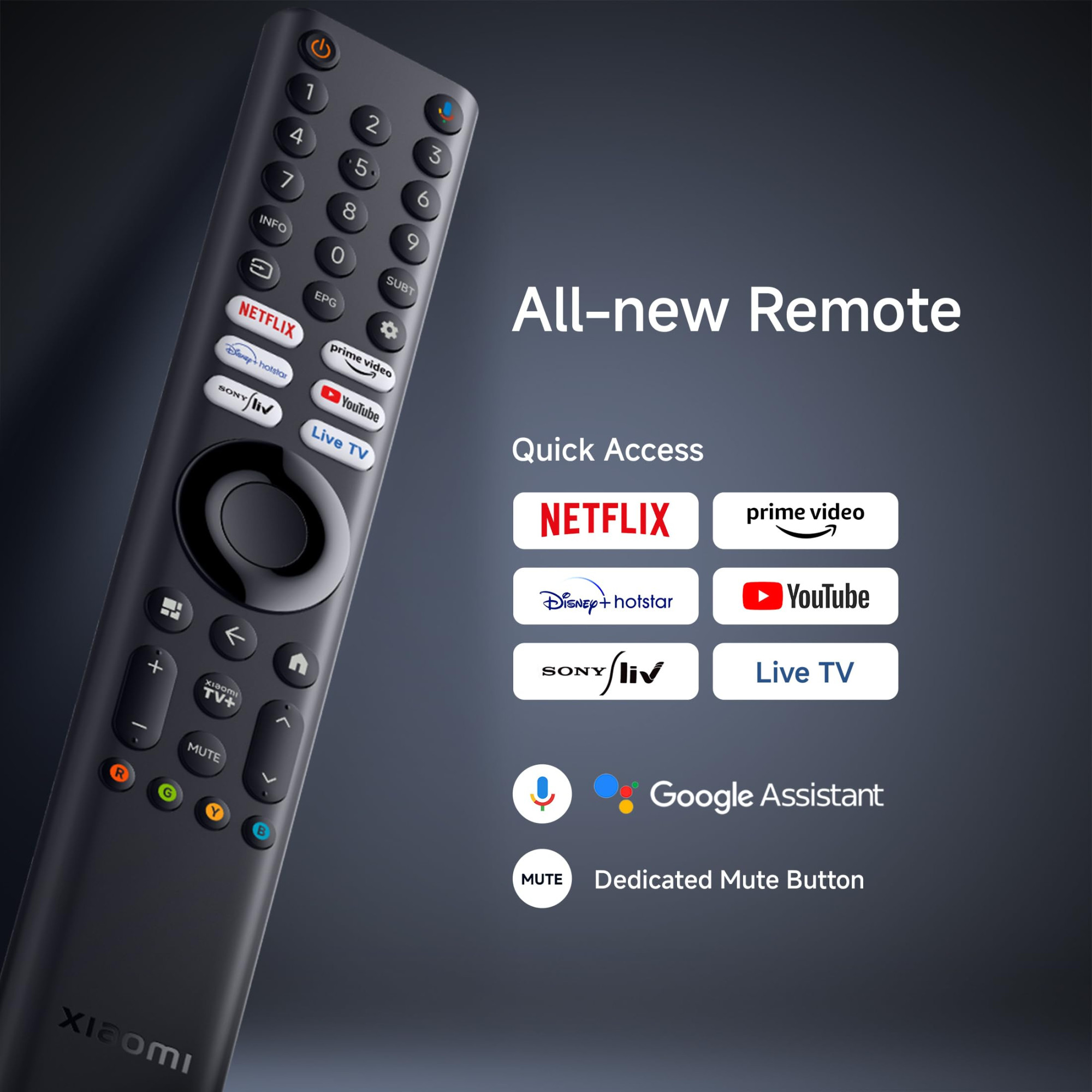 Xiaomi 108 cm 43 inch X Ultra HD 4K Smart Google LED TV L43MB-AIN