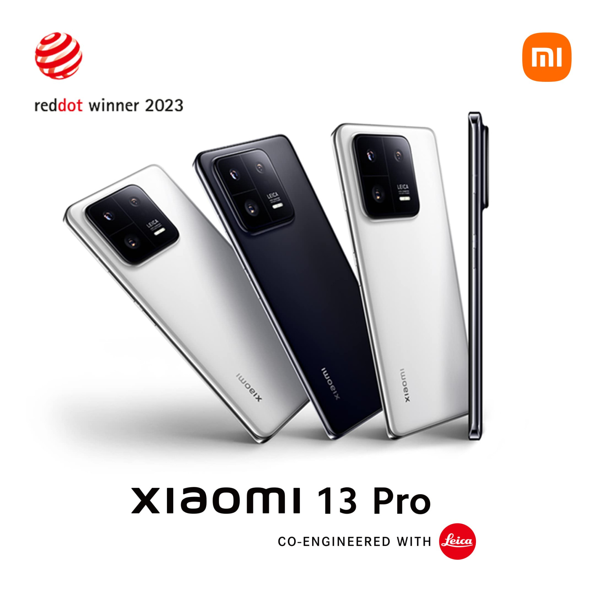 Xiaomi 13 Pro Ceramic Black 12GB RAM 256GB Storage Leica Professional 50MP Triple Camera Biggest Camera Sensor 1 IMX989 SD 8 Gen 2
