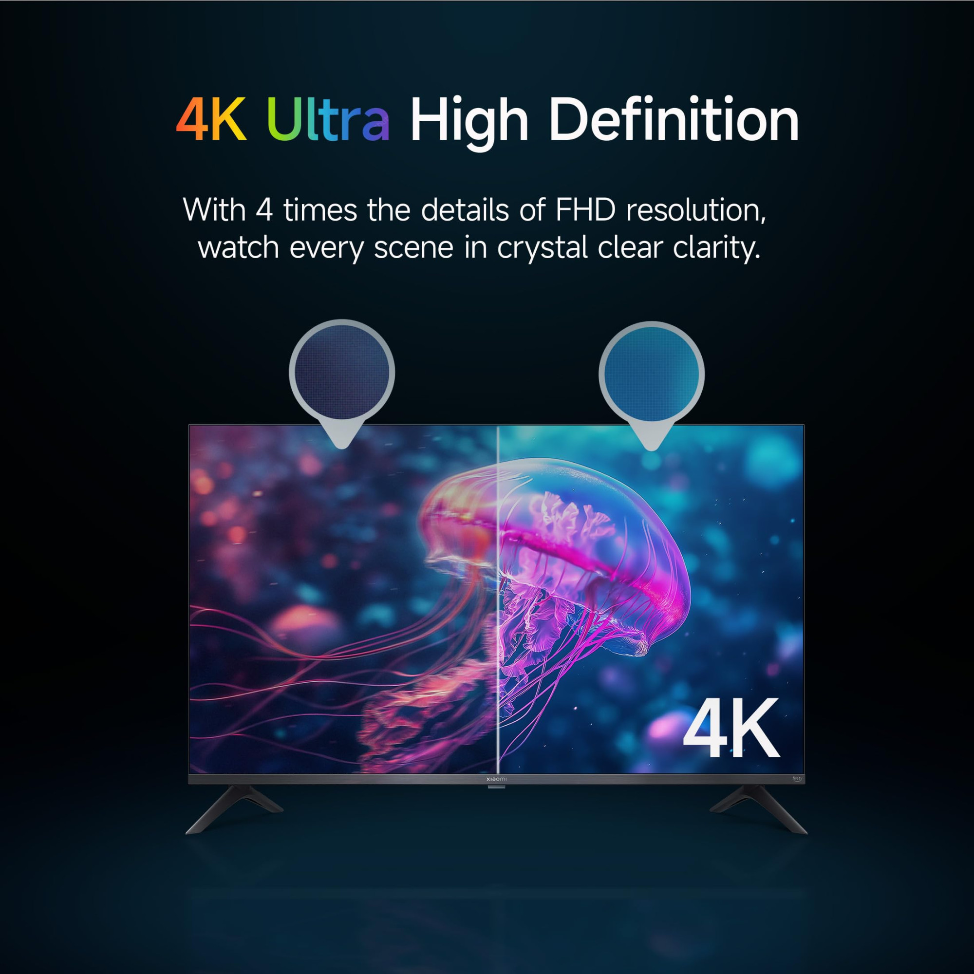 Xiaomi 138 cm 55 inch FX Pro QLED Ultra HD 4K Smart Fire TV L55MB-FPIN